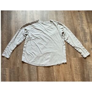MAI We Care Long Sleeve T Shirt Gray XXL